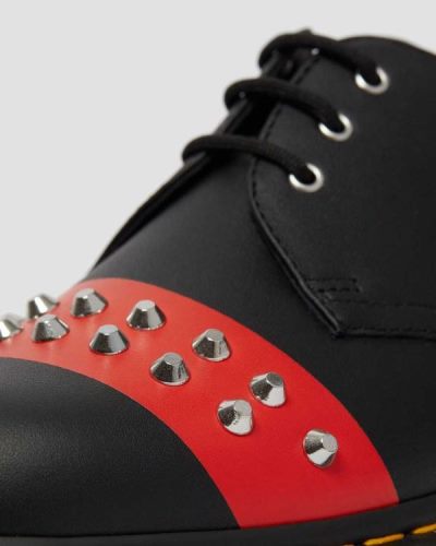 Tenis Oxford Dr Martens 1461 Cuero Studded Para Mujer DR5915Z